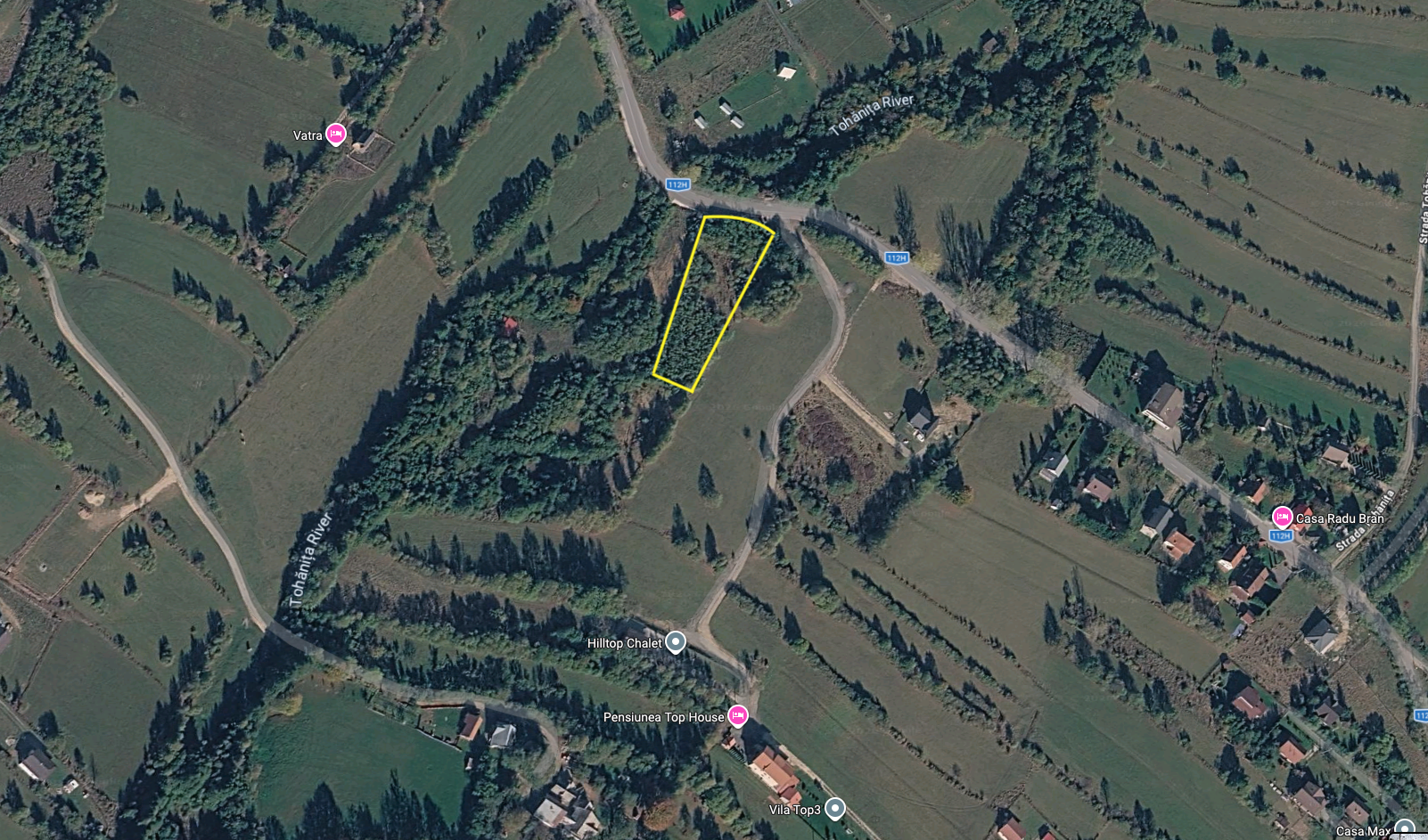Teren intravilan 3.000 mp, Bran - Predeluț