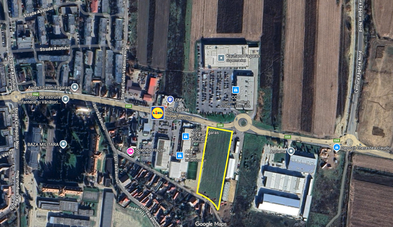 Fagaras - centru comercial